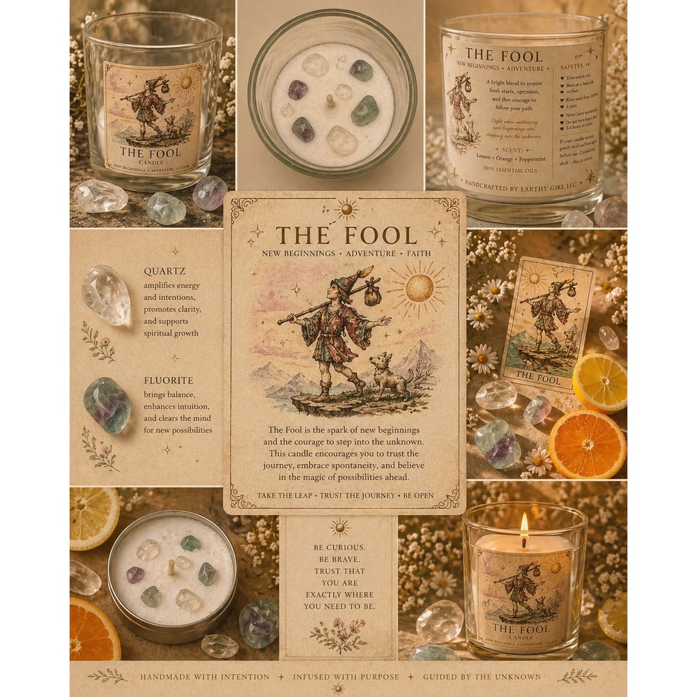The‎ Fool Tarot Card Tea Light Set